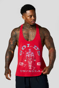 Gold's Glitch Stringers - Red
